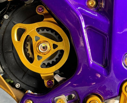 Titanium Motor Shaft Cover Bolts (Set of Two) Surron, Talaria, Segway, 79 Bike