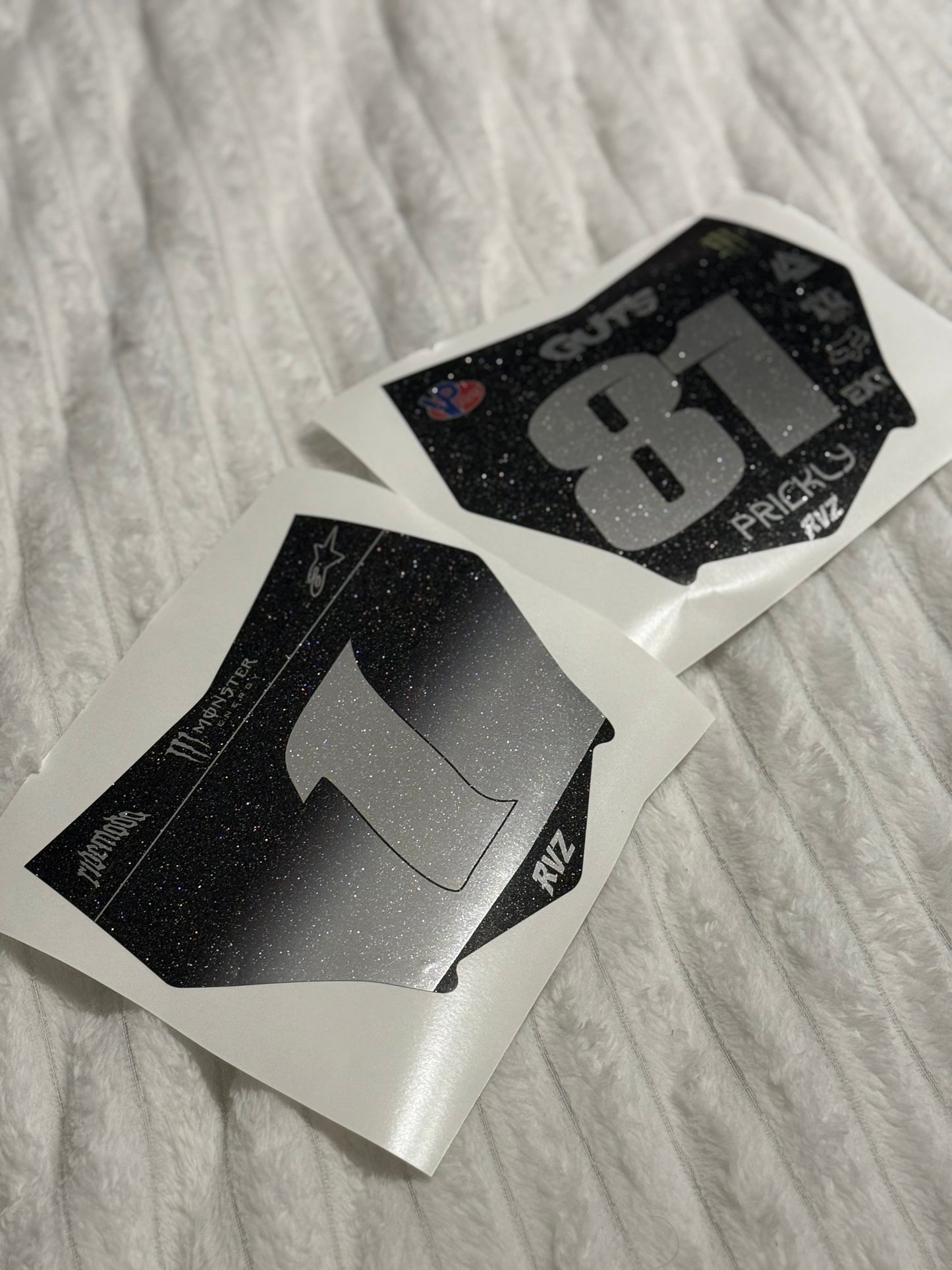 Custom motocutz decal