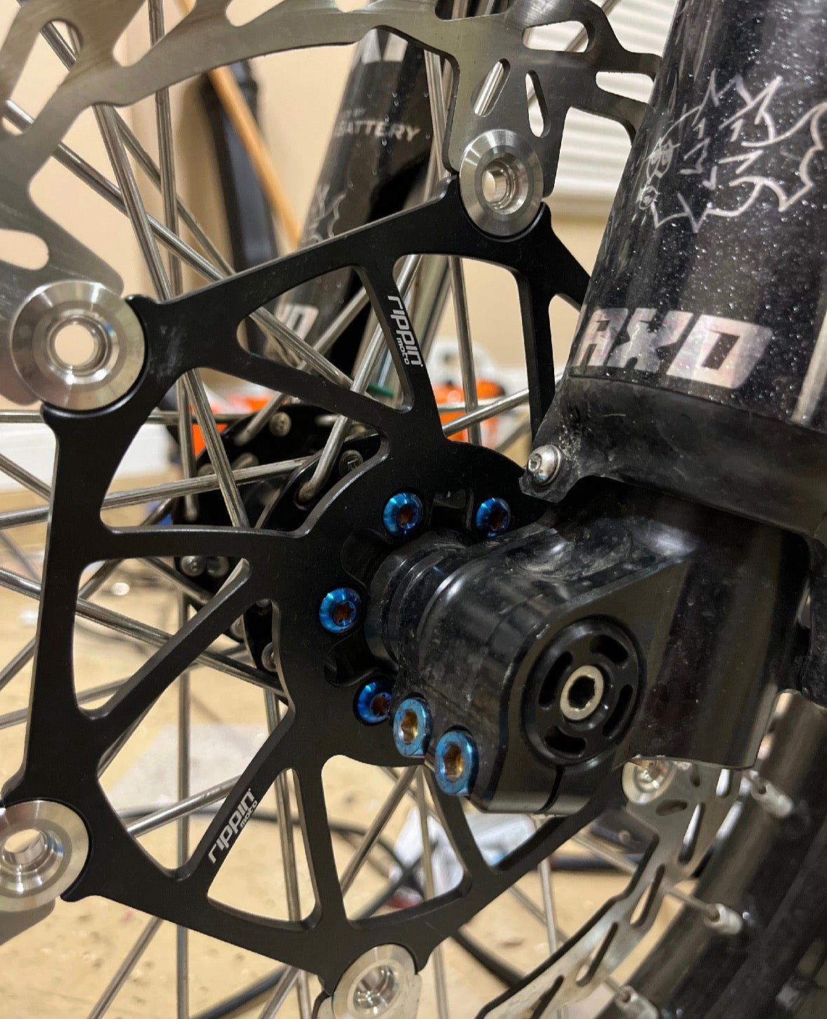 Titanium Bolts For Rotor (6 Pack) for Sur-Ron, E-Ride PRO & Talaria and ETC