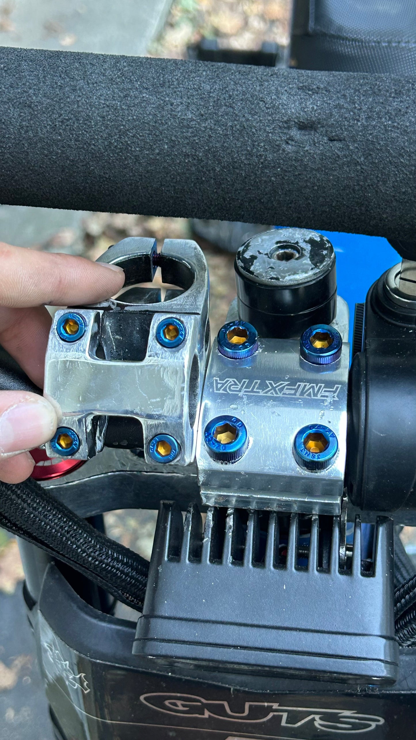 Titanium coated stem bolts(READ DISC)