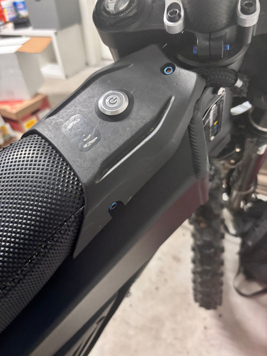 Talaria X3 key ignition titanium bolts