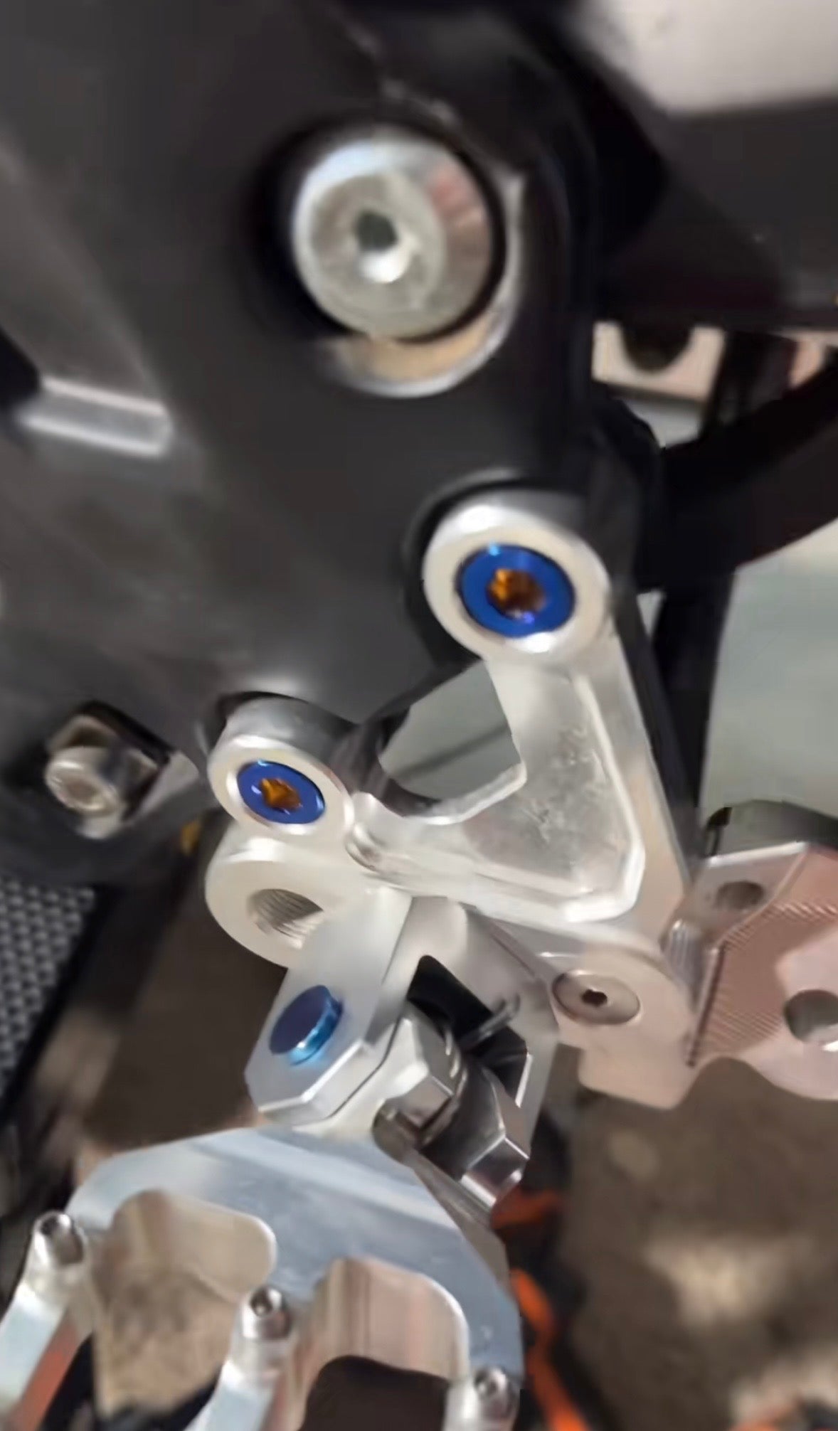 Titanium Peg Bracket Bolts - Surron, Talaria, E-Ride (Set of 4)