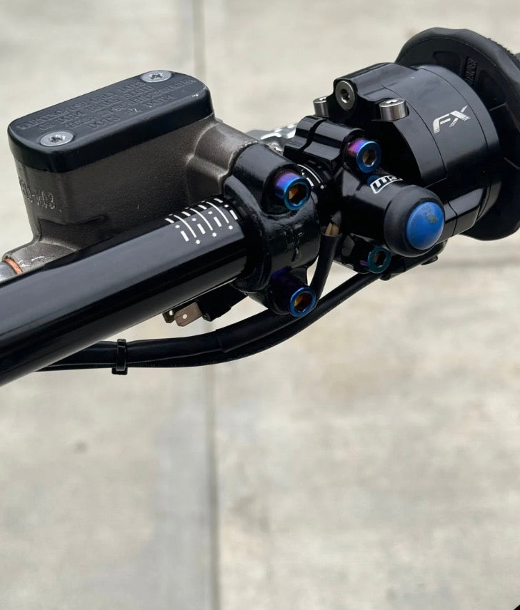 Titanium Bolts Kit For Sur-ron Ultra Bee Brake Lever Clamp