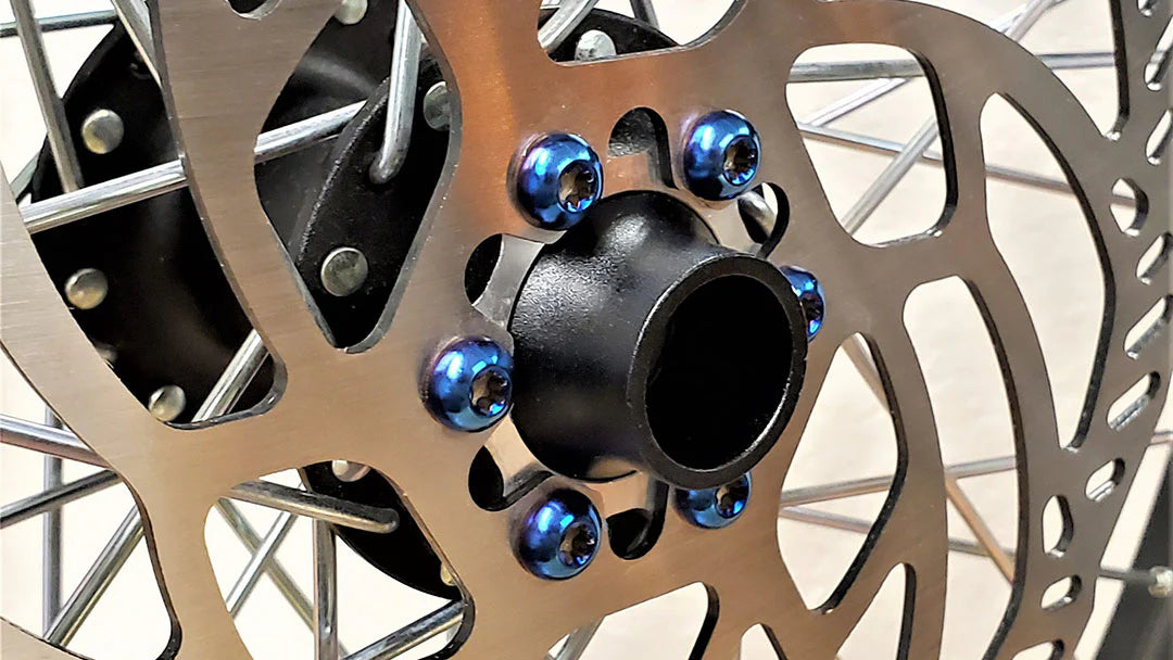 Titanium Bolts For Rotor (6 Pack) for Sur-Ron, E-Ride PRO & Talaria and ETC