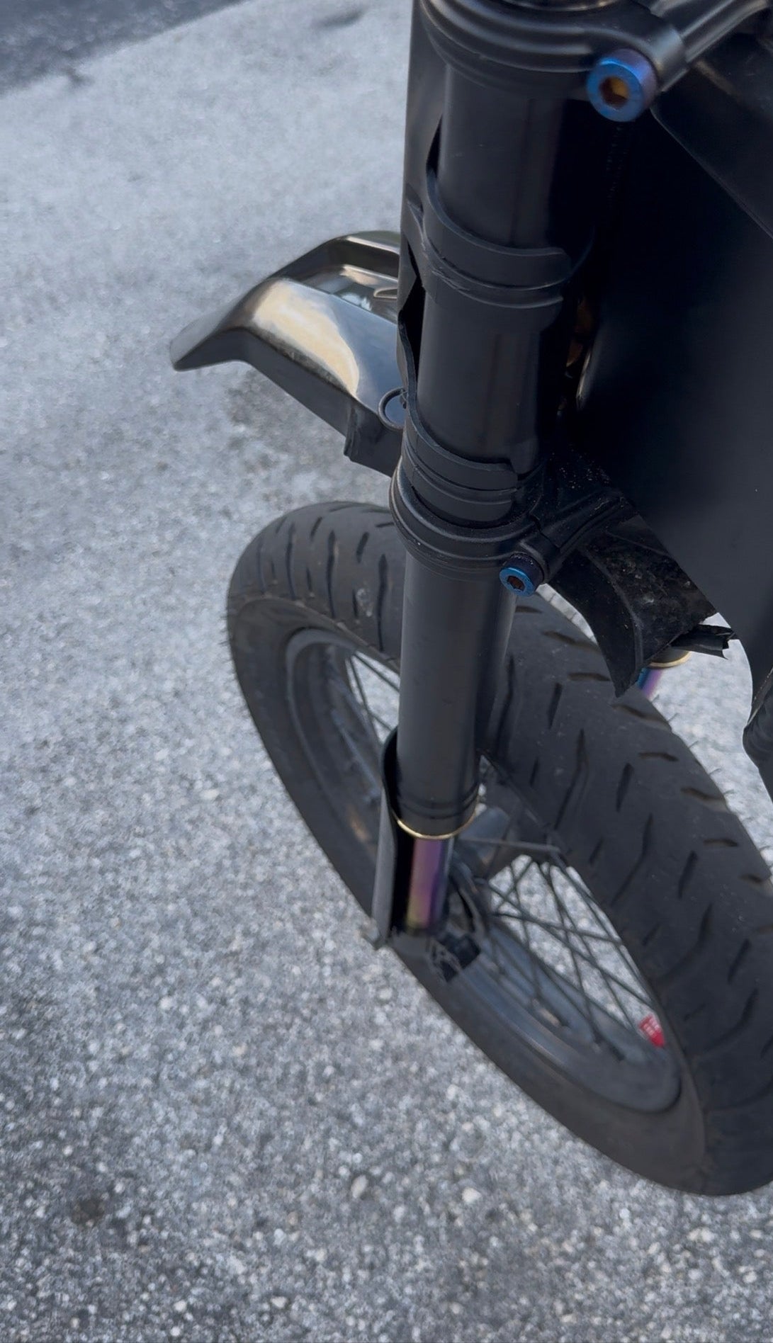 Upgraded Titanium Bolts For Tuttio